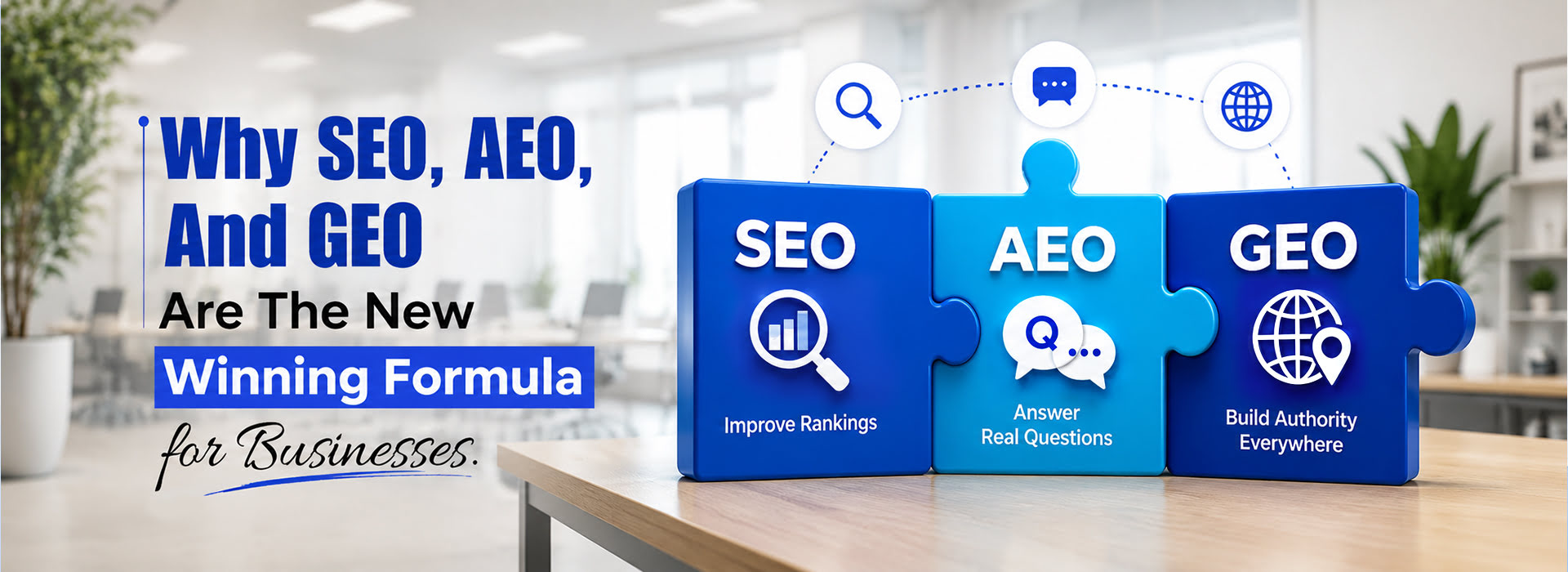 Why SEO, AEO, And GEO Are The New Winning Formula for Businesses